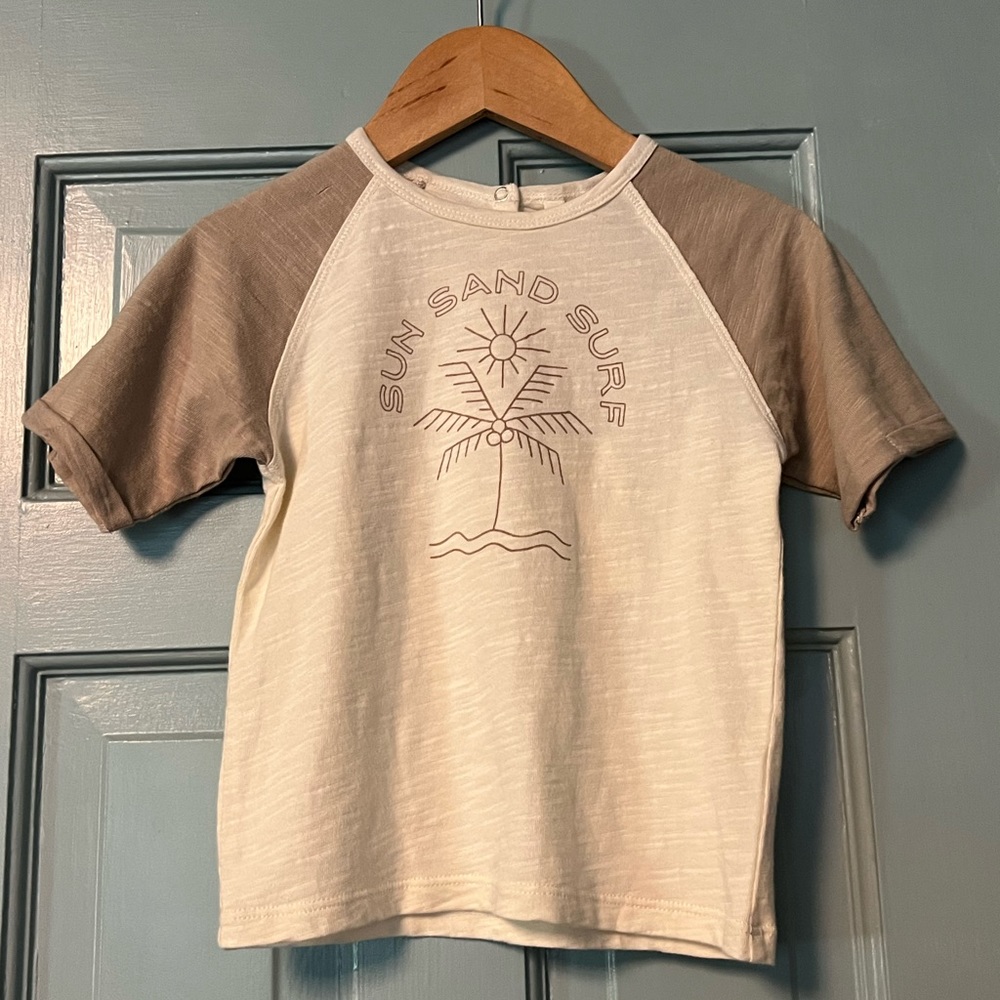 Rylee + Cru baseball tee 18-24m NWT